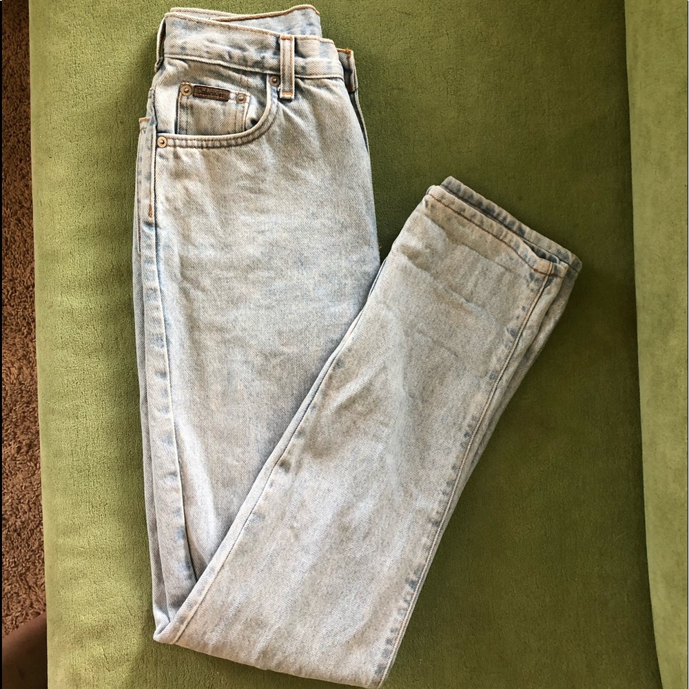 Calvin Klein boyfriend jeans light wash